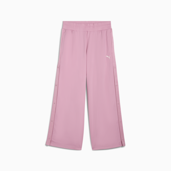 WARDROBE Essentials Low Rise Popper Pants Women, Poised Pink, large-ZAF
