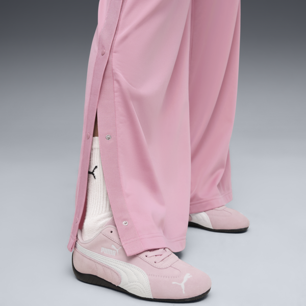 WARDROBE Essentials Low Rise Popper Pants Women, Poised Pink, large-ZAF