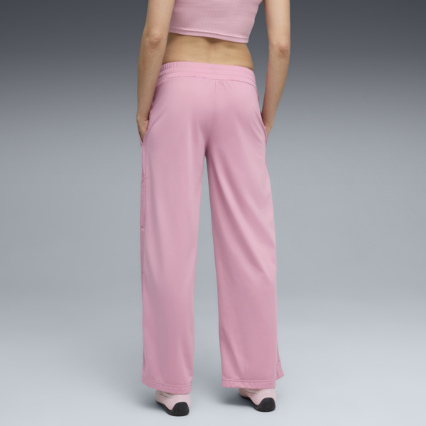 WARDROBE Essentials Low Rise Popper Pants Women, Poised Pink, large-ZAF