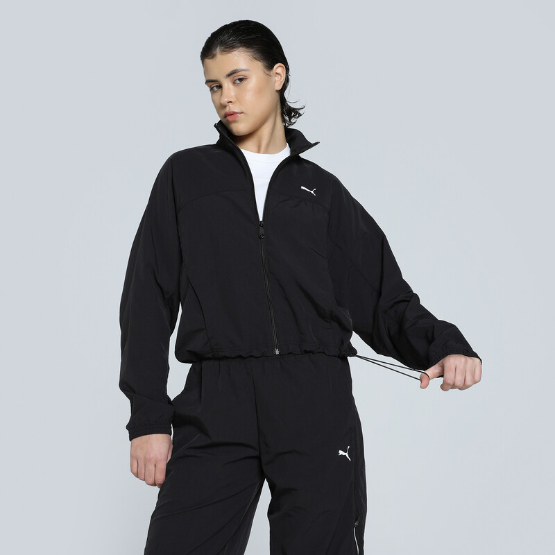 

Women's PUMA DARE TO Oversized Zip-Off Woven Jacket