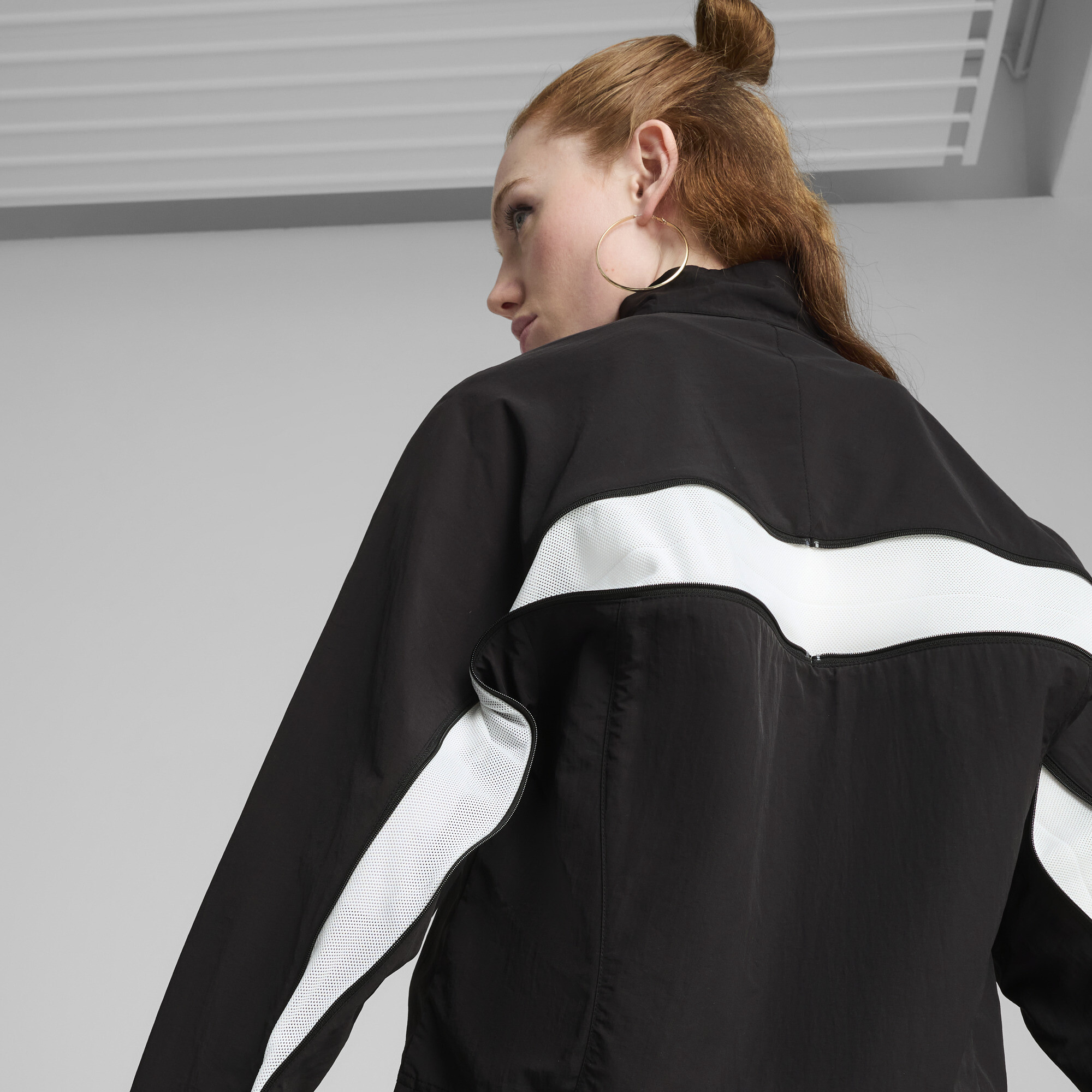 PUMA Dare To Women's Oversized Full-Zip Woven Jacket - Picture 14 of 21