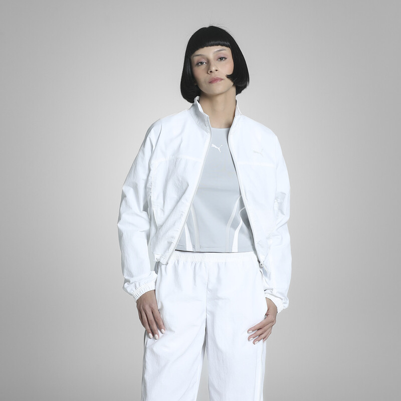 

Women's PUMA DARE TO Oversized Zip-Off Woven Jacket
