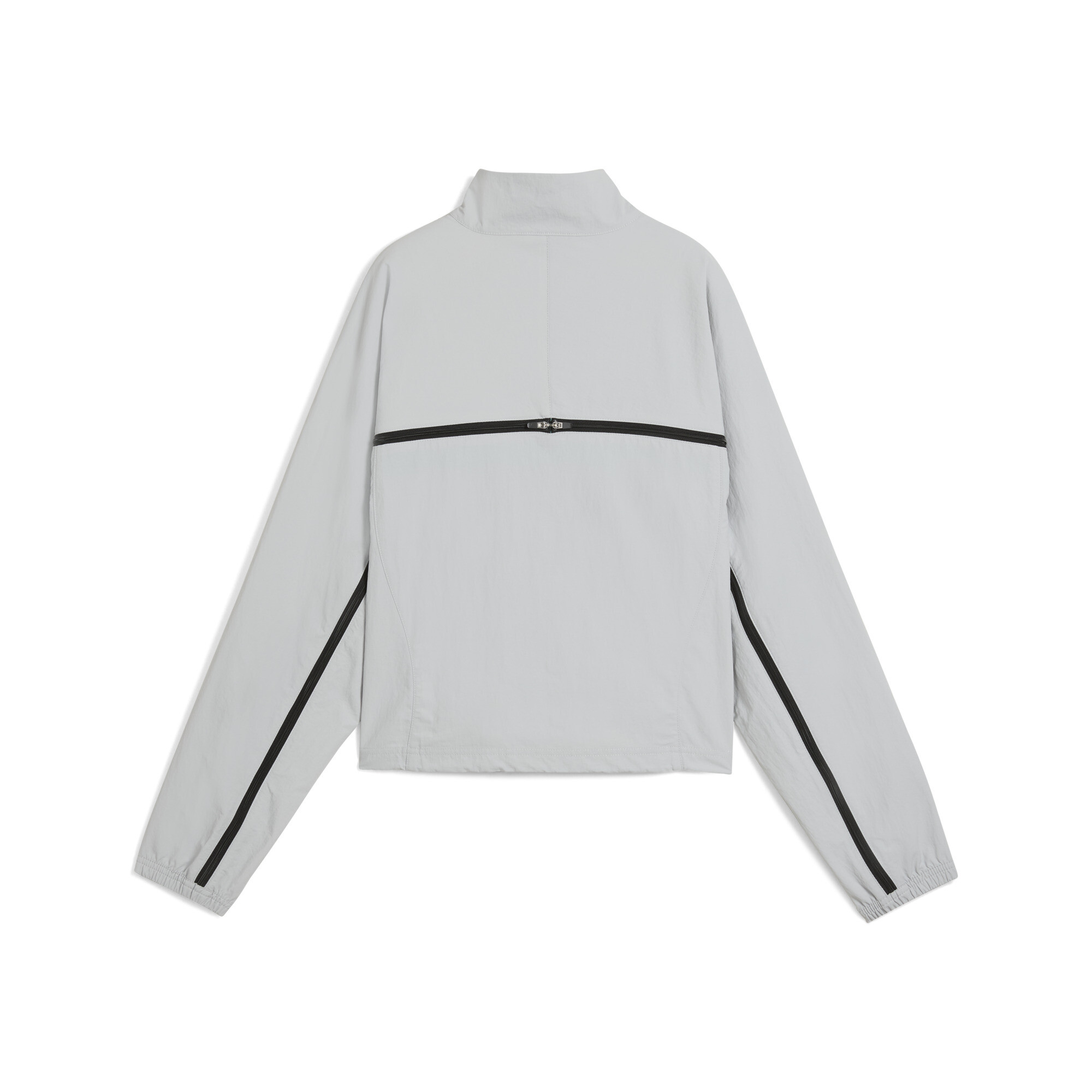 PUMA DARE TO Oversized afritsbare geweven jack voor Dames, Grijs