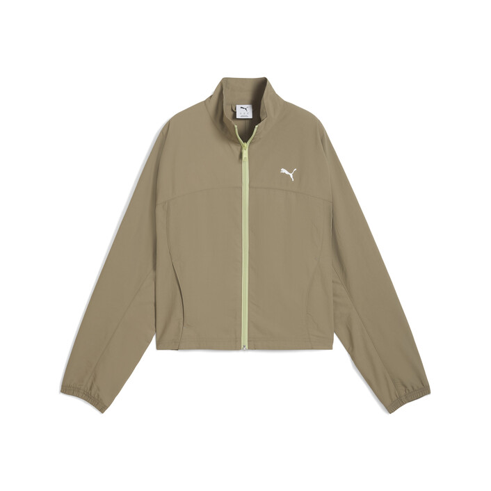 【PUMA】 DARE TO WOVEN BOMBER /追跡付 PUMA DARE TO CROPPED WOVEN JACKET CONCRETE GRAY （プーマ