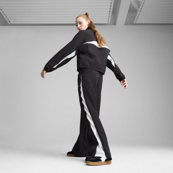 Pantalones holgados DARE TO Zip-Off para mujer, PUMA Black, large-MEX