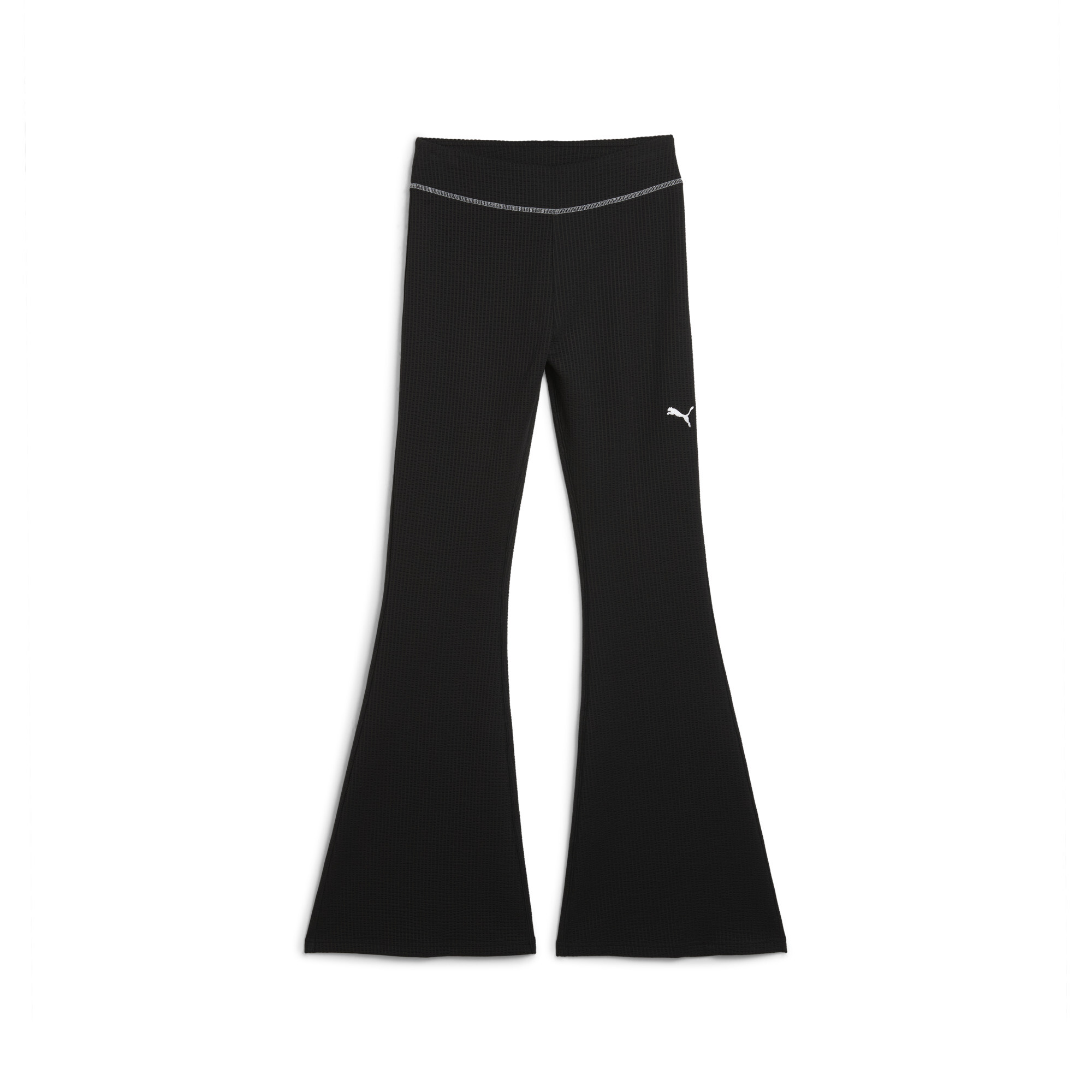 PUMA Dare To Women's Textured Flared Leggings - Picture 8 of 14