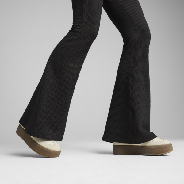 Leggings acampanados DARE TO Textured para mujer, PUMA Black, large-MEX