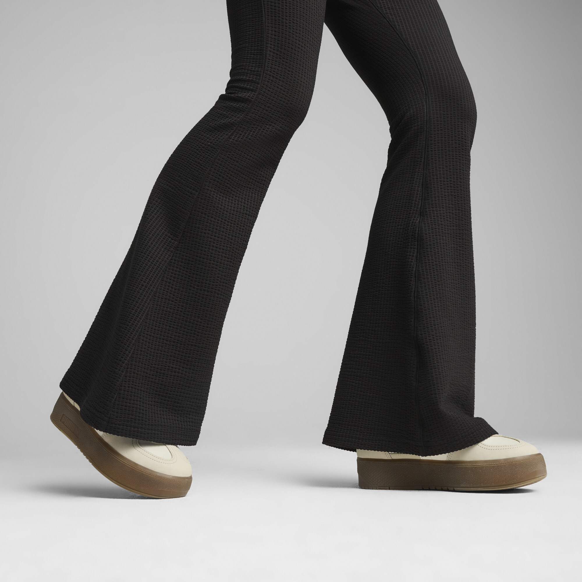 PUMA Dare To Women's Textured Flared Leggings - Picture 14 of 14