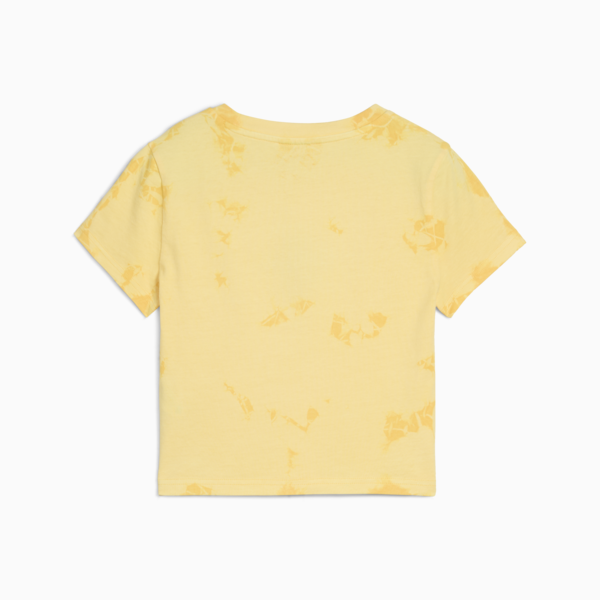 WARDROBE ESS FLORAL PACK Washed Graphic Baby Tee Women, Sunny Yellow, large-ZAF