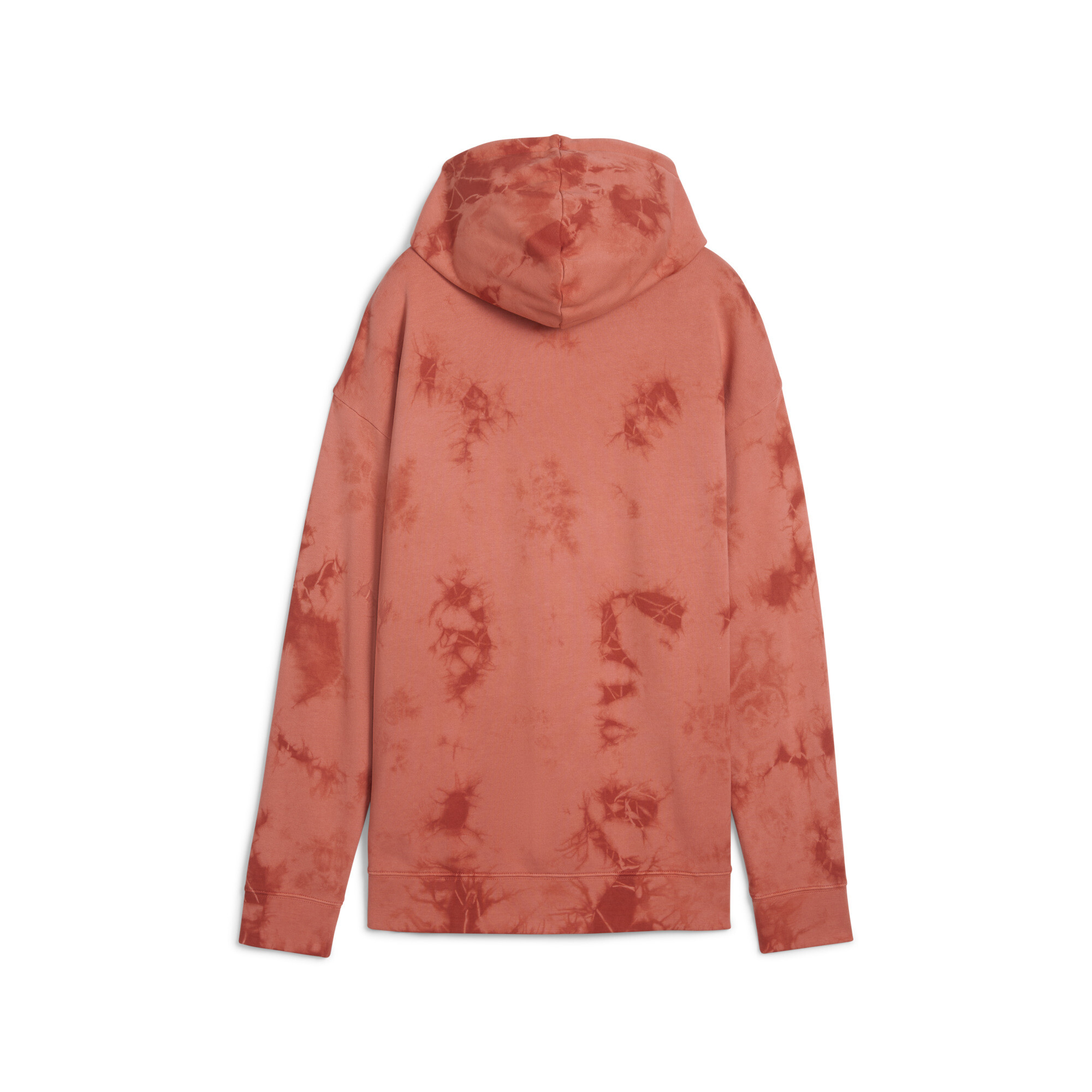 WARDROBE ESS FLORAL PACK relaxed verwassen hoodie met print voor Dames, Rood, Maat S | PUMA