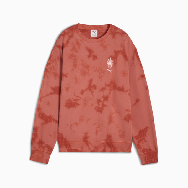Buzo oversize WARDROBE Essentials FLORAL PACK para mujer, Red Fire, large-ARG