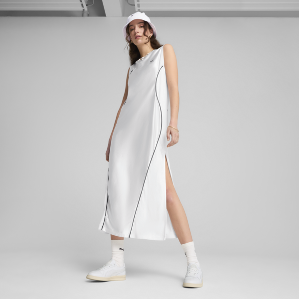 Jer-She Dress Women, PUMA White, large-ZAF
