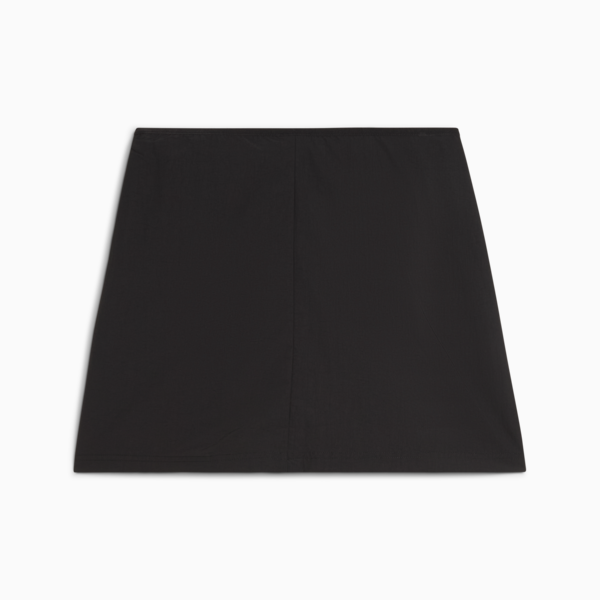 DARE TO Zip Woven Skirt Women, PUMA Black, large-MEX