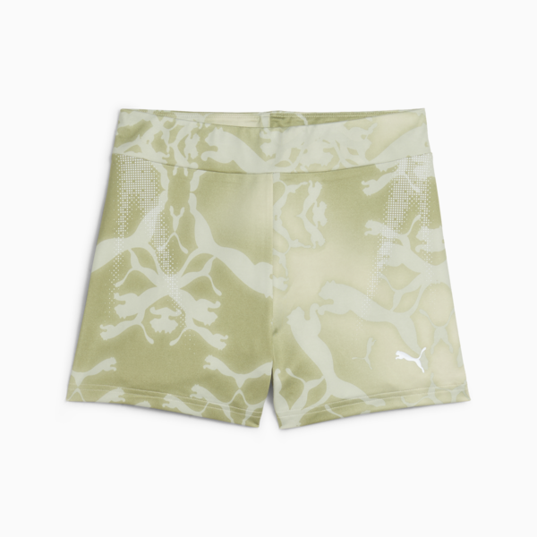 Shorts cortos estampados DARE TO 7cm para mujer, Pistachio Green-AOP, large-MEX