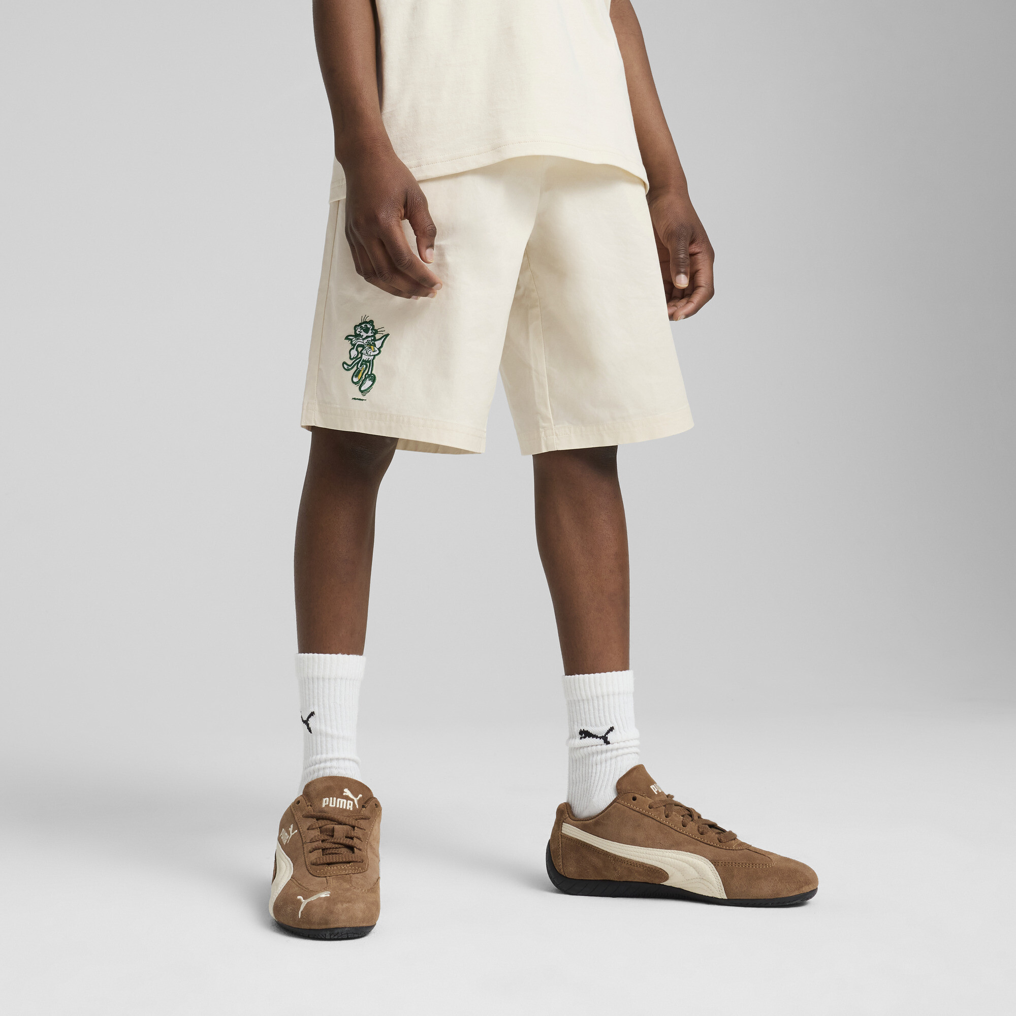 PUMA Super Big Kids' Woven Shorts - Picture 8 of 10