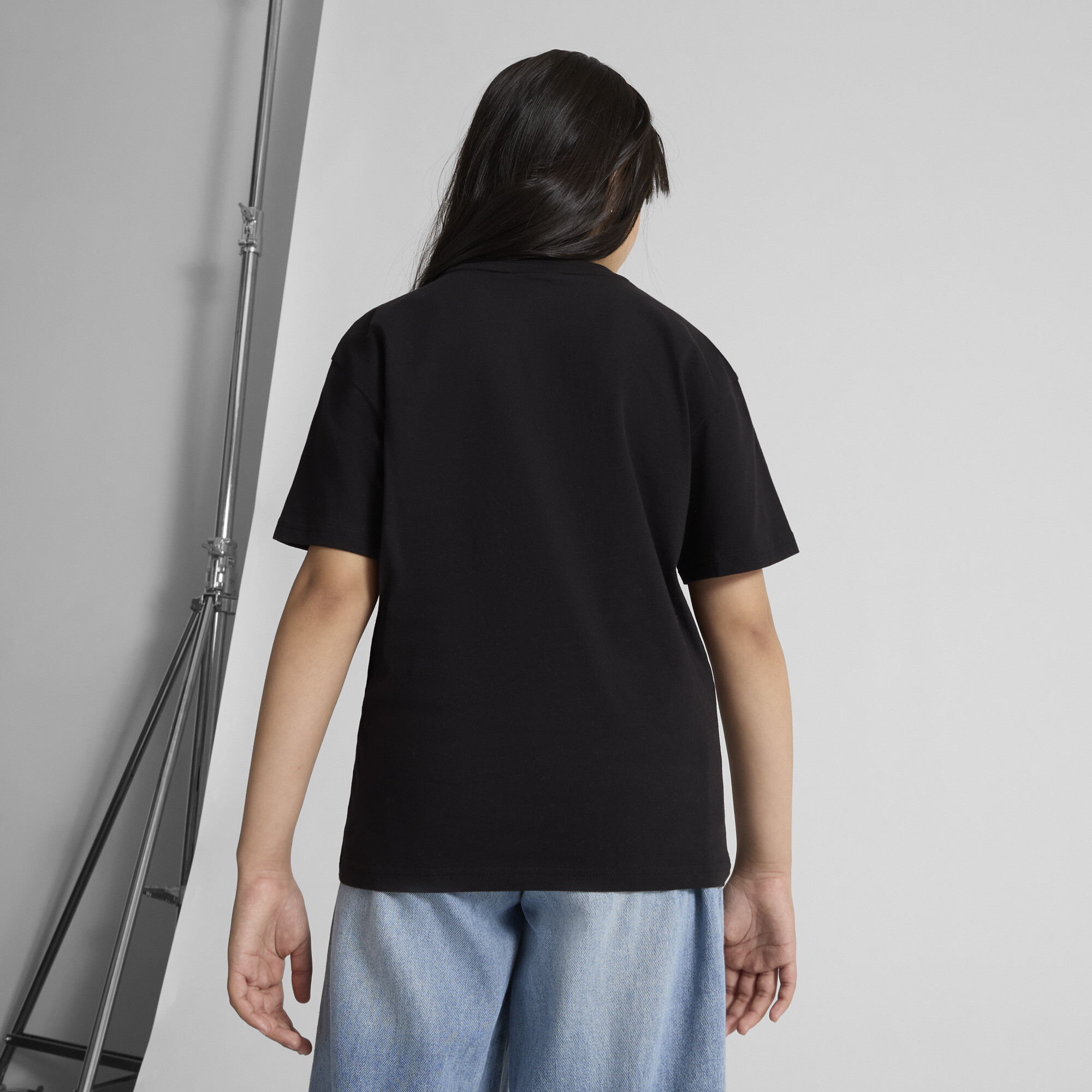 PUMA House of Graphics Big Kids' Relaxed Tee - Picture 9 of 10