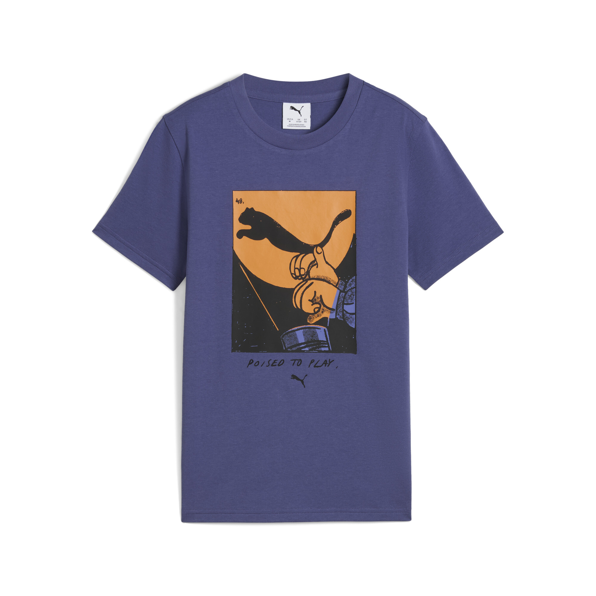 Puma Graphics  T-shirt Ii In Blue
