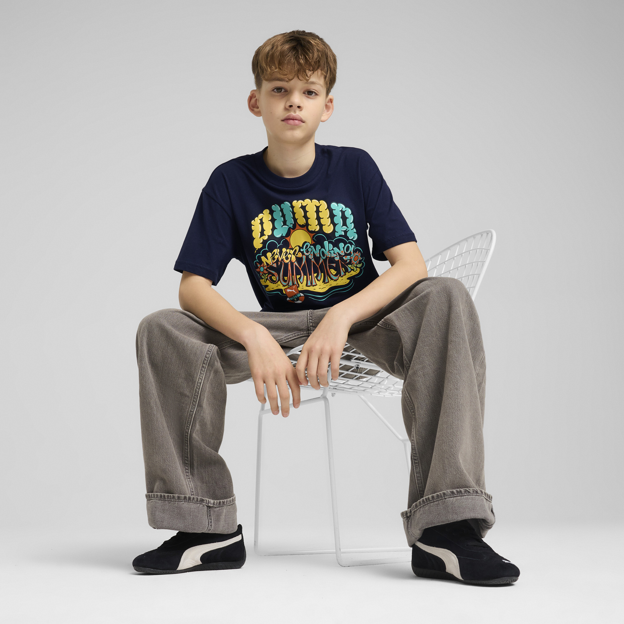 PUMA Graphics Big Kids Tee III - Picture 9 of 20