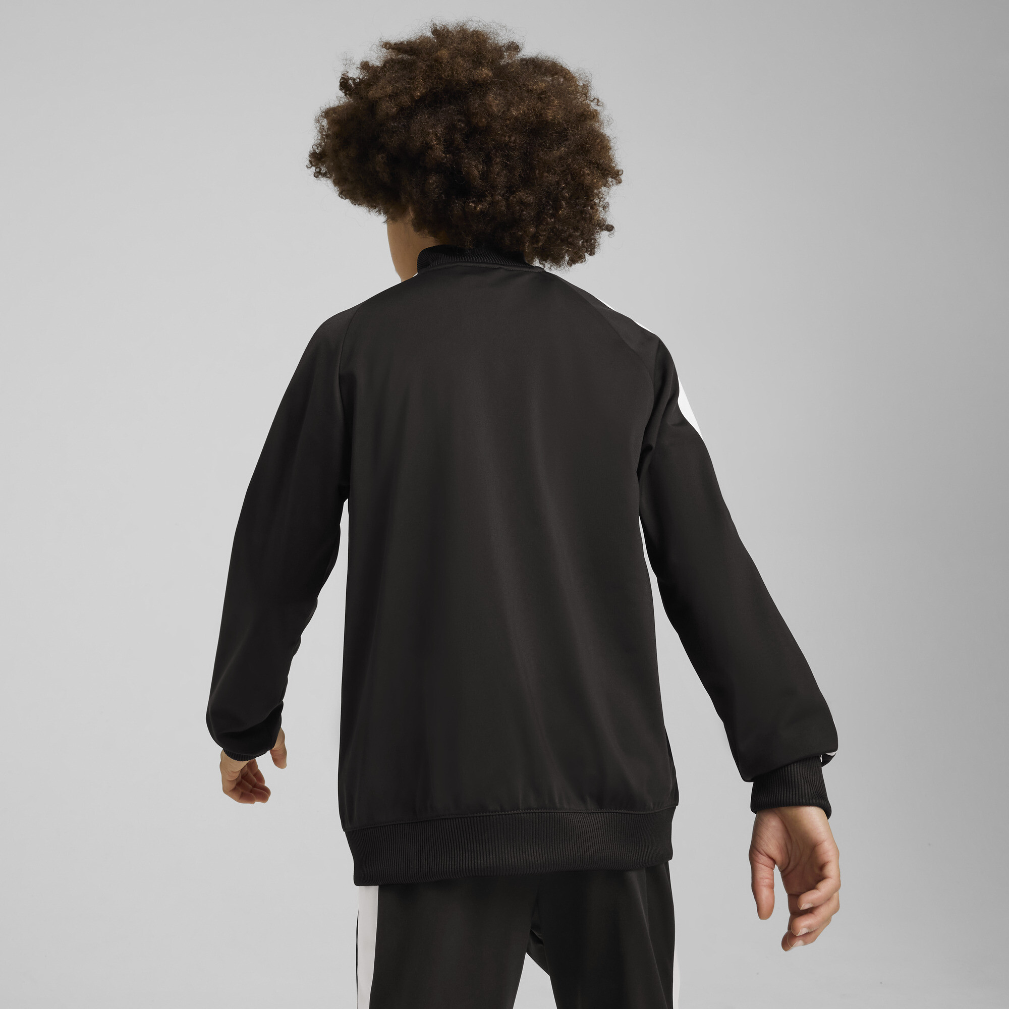 PUMA T7 ALWAYS ON trainingsjack voor Heren, Zwart, Maat 13-14Y thumbnail 5