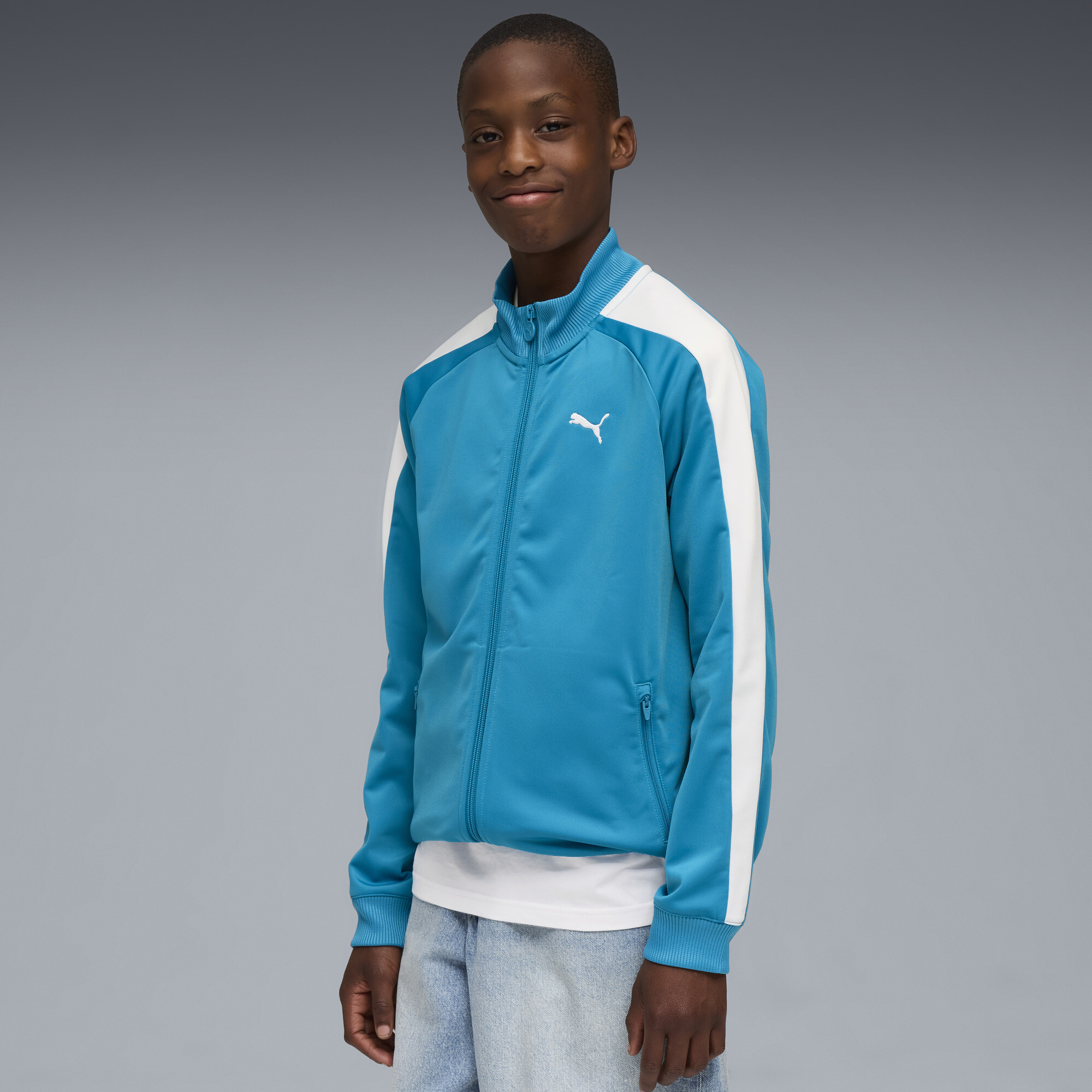 PUMA T7 Always On Full Zip Track Jacket (Youth)