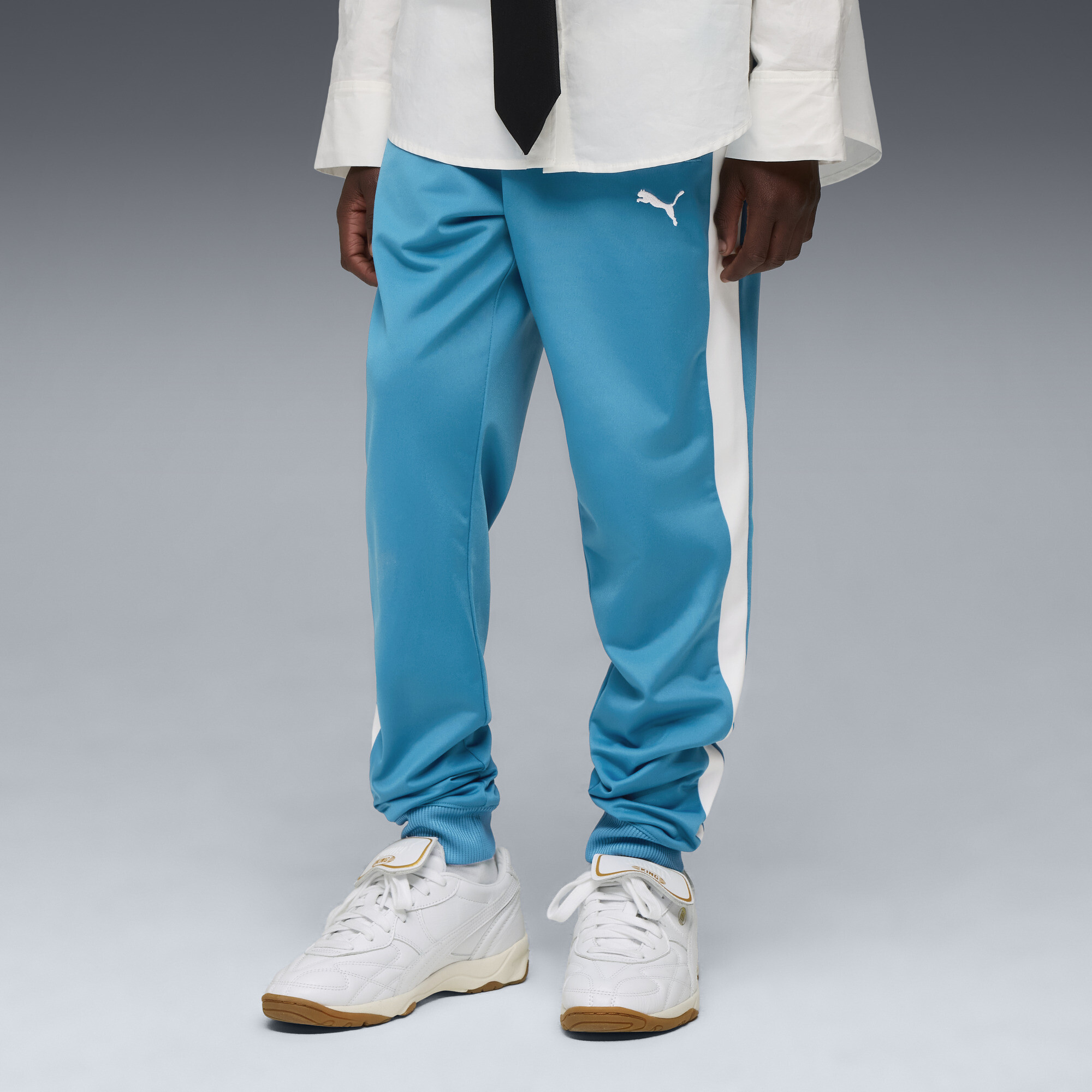 PUMA T7 ALWAYS ON trainingsbroek voor Heren, Blauw, Maat 7-8Y thumbnail 4