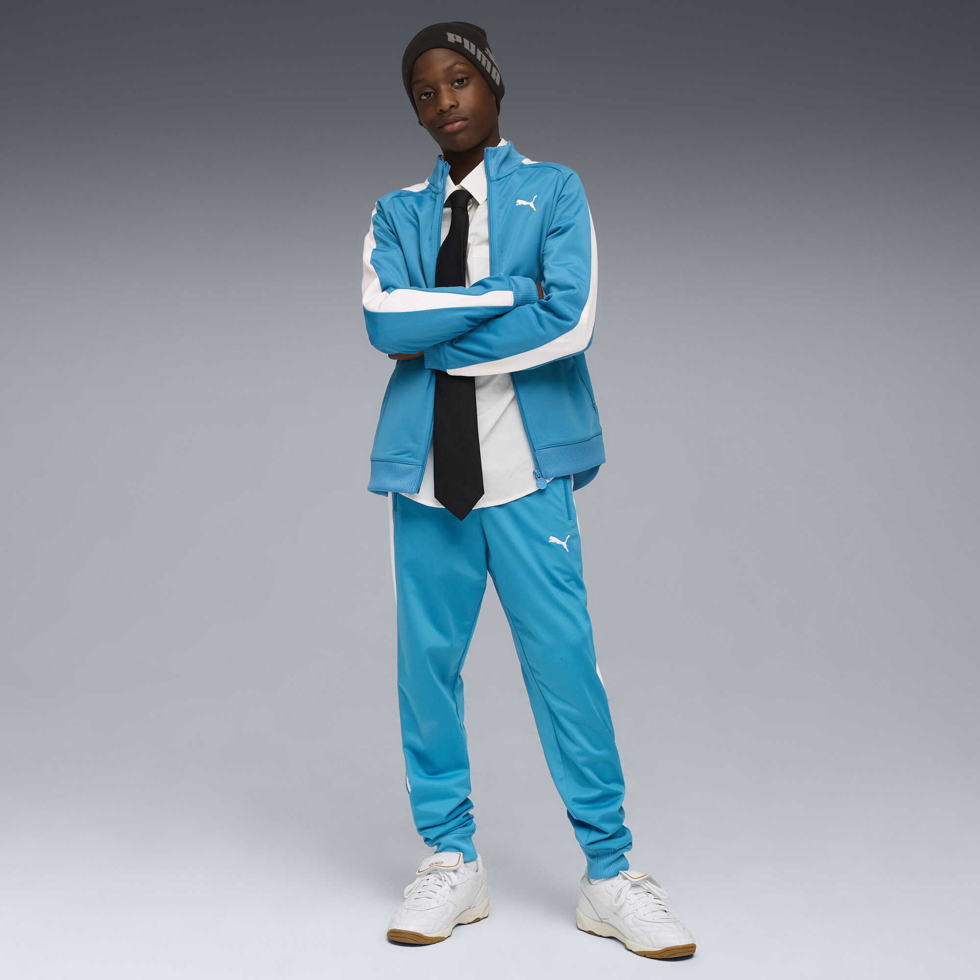 PUMA T7 ALWAYS ON trainingsbroek voor Heren, Blauw, Maat 7-8Y thumbnail 2