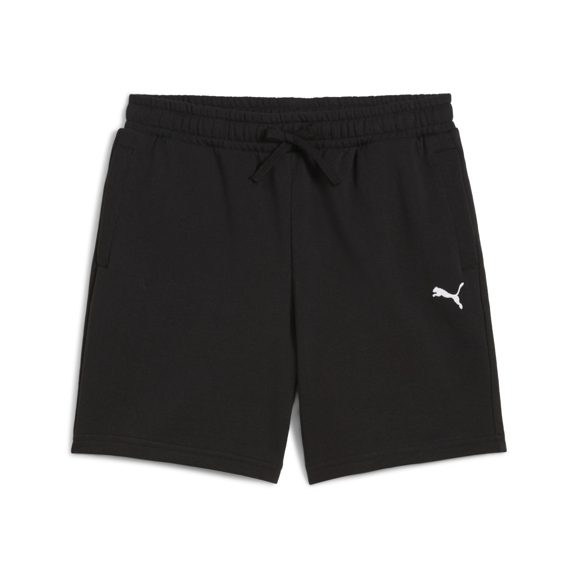 PUMA Wardrobe Essentials relaxte short voor Heren, Zwart, Maat 13-14Y
