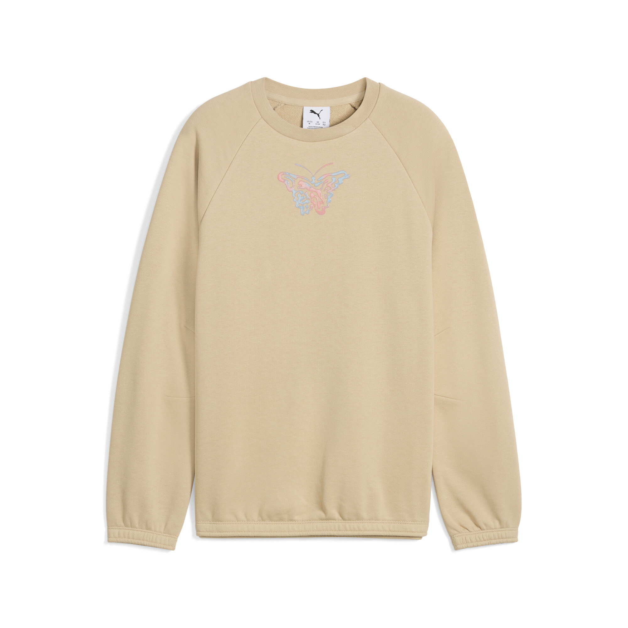 PUMA Butterfly Vibe Big Kids' Crew Top - Picture 6 of 10