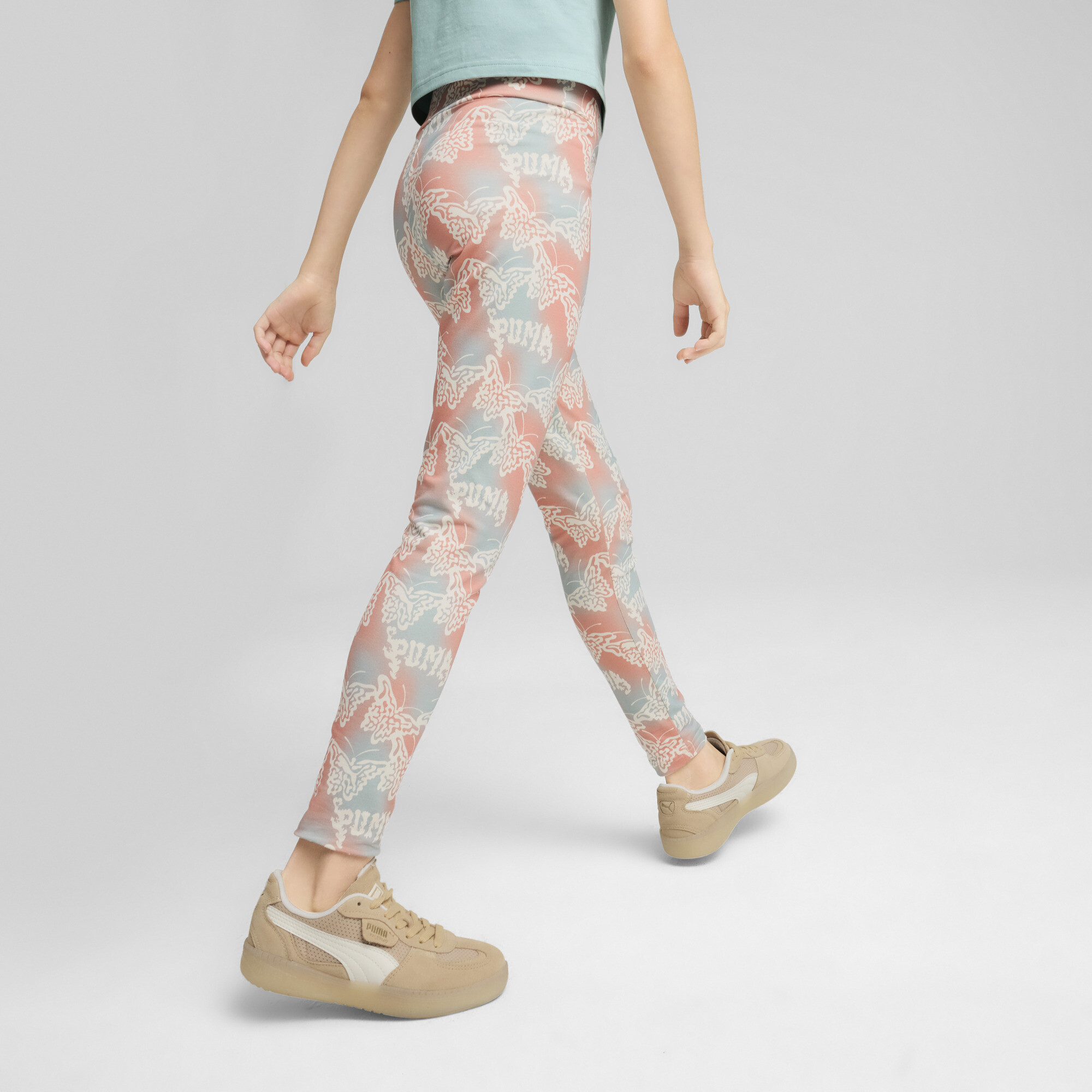 PUMA Butterfly Vibe Big Kids' High Waist Leggings - Picture 10 of 10