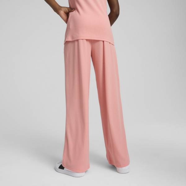 Pantalones Butterfly Vibe Rib juvenil, Pink Fruit, large-ARG