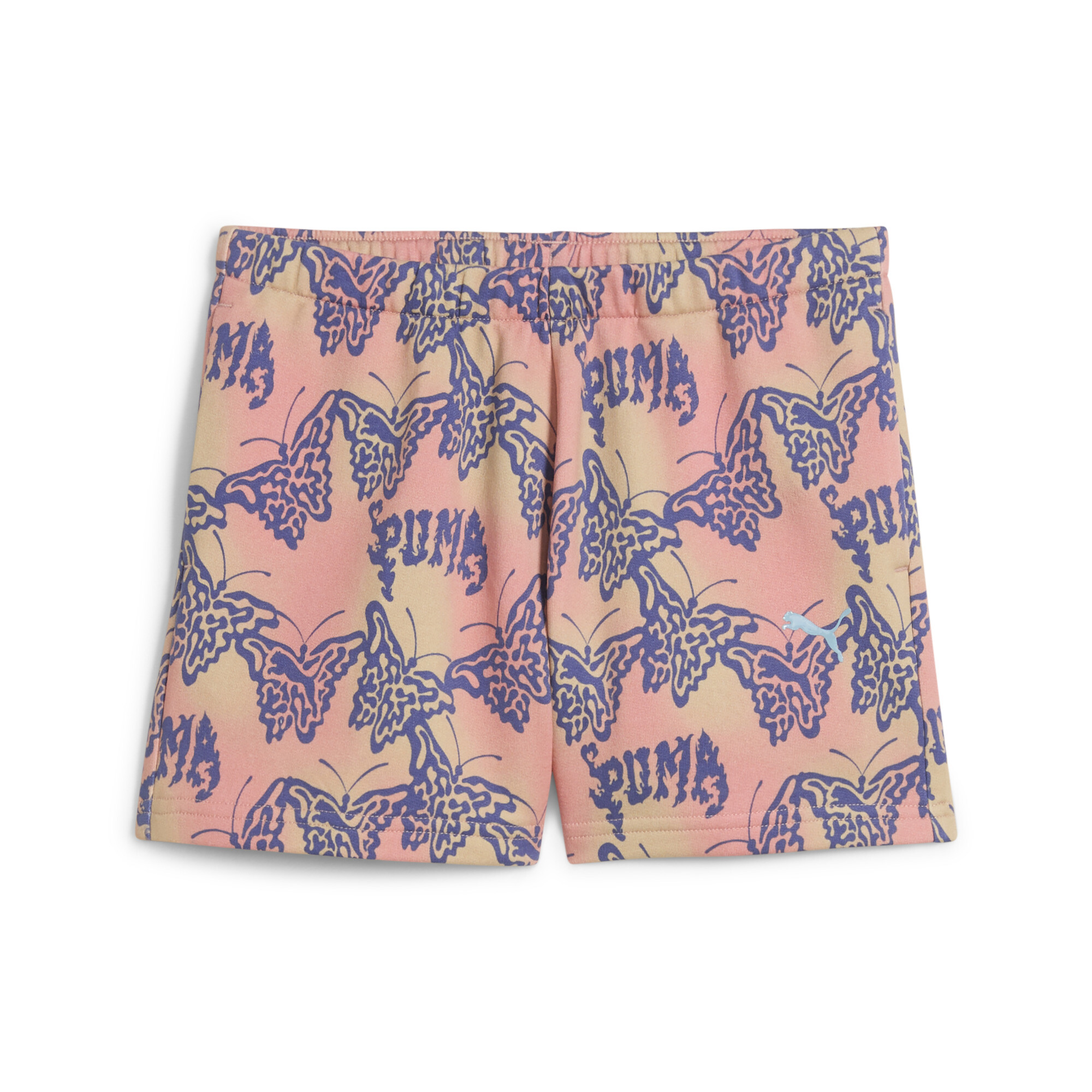 【IFYOUWANT】BUTTERFLY Sweat short pants PUMA Butterfly Vibe Big Kids' High Waist Shorts | eBay