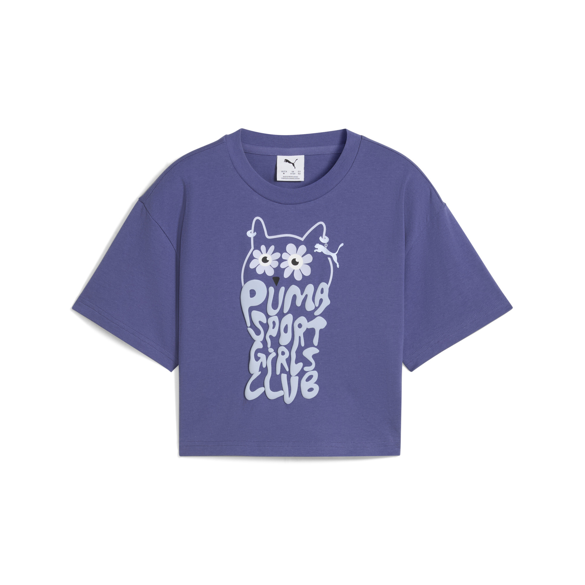 PUMA House of Graphics Big Kids' Short-Length Tee II - Picture 6 of 15