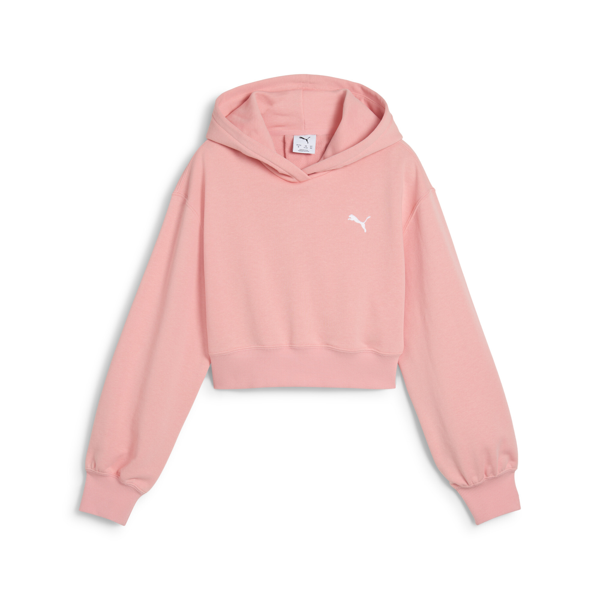 PUMA Wardrobe Essentials Big Kids' Short Length Hoodie - Picture 11 of 15