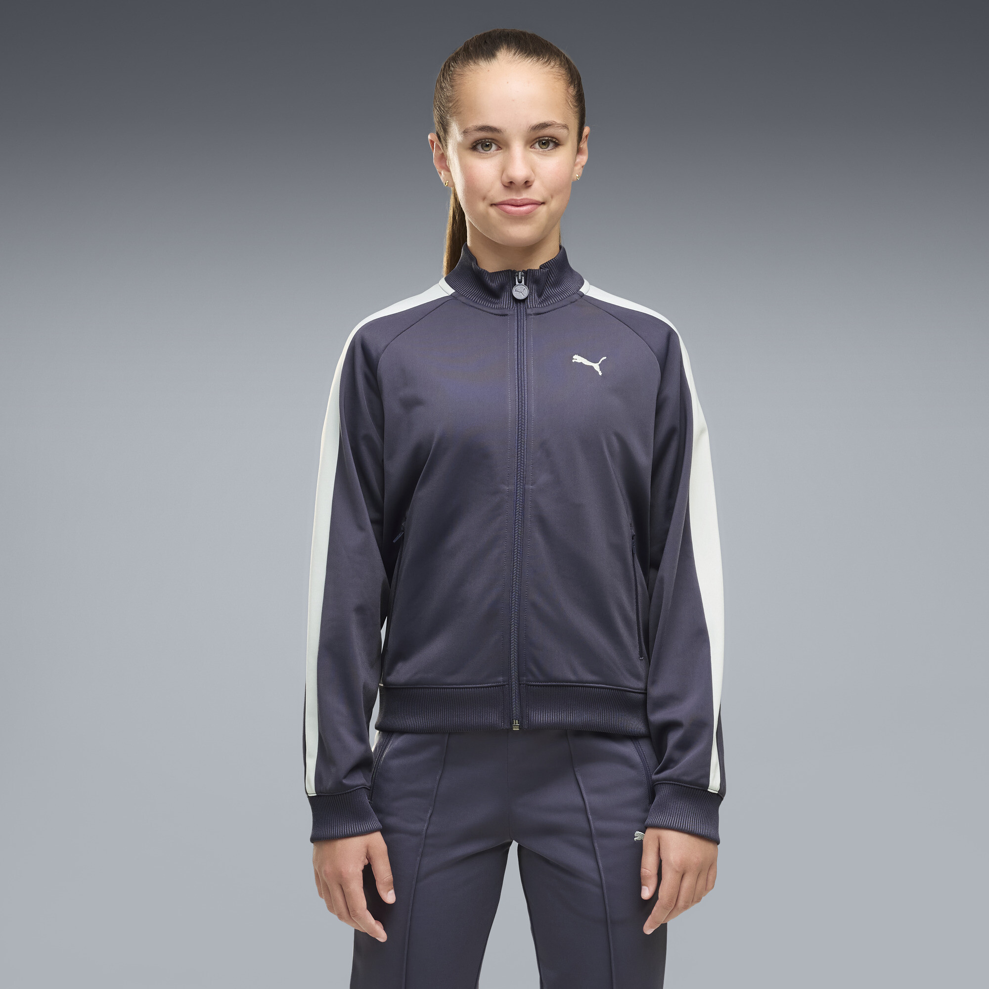 PUMA Veste de survtement T7 ALWAYS ON Enfant et Adolescent Vtements Gris 11-12Y 50 €