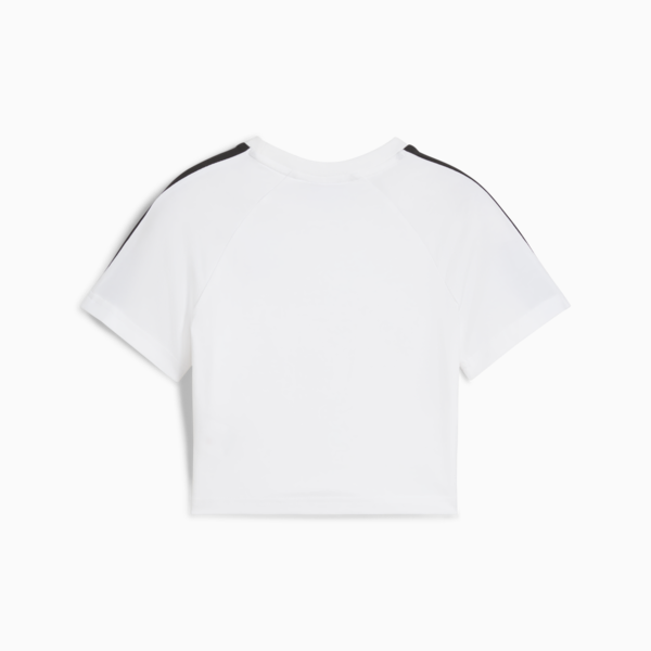 Playera corta T7 para adolescentes, PUMA White, large-MEX