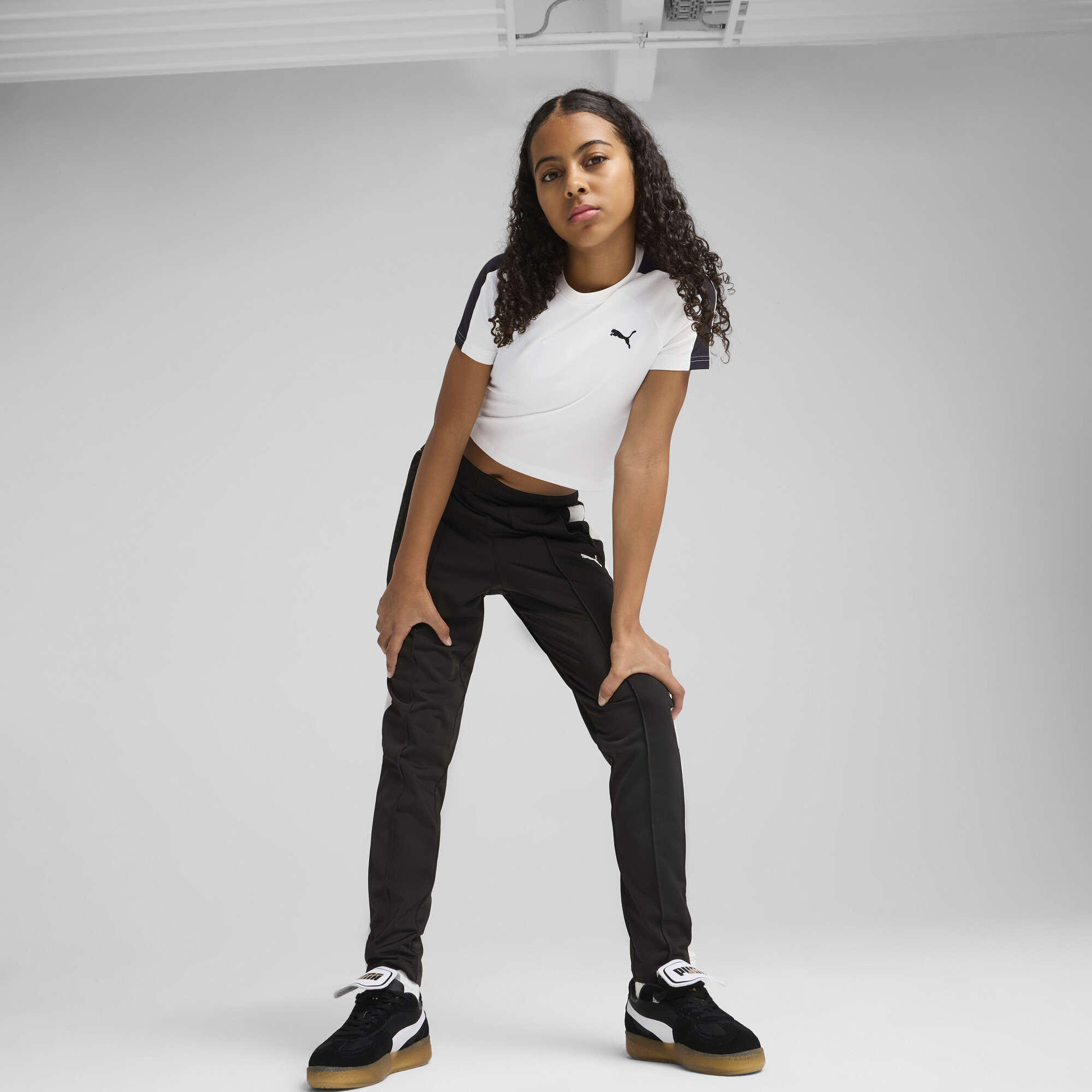 PUMA T7 Baby T-shirt, Wit