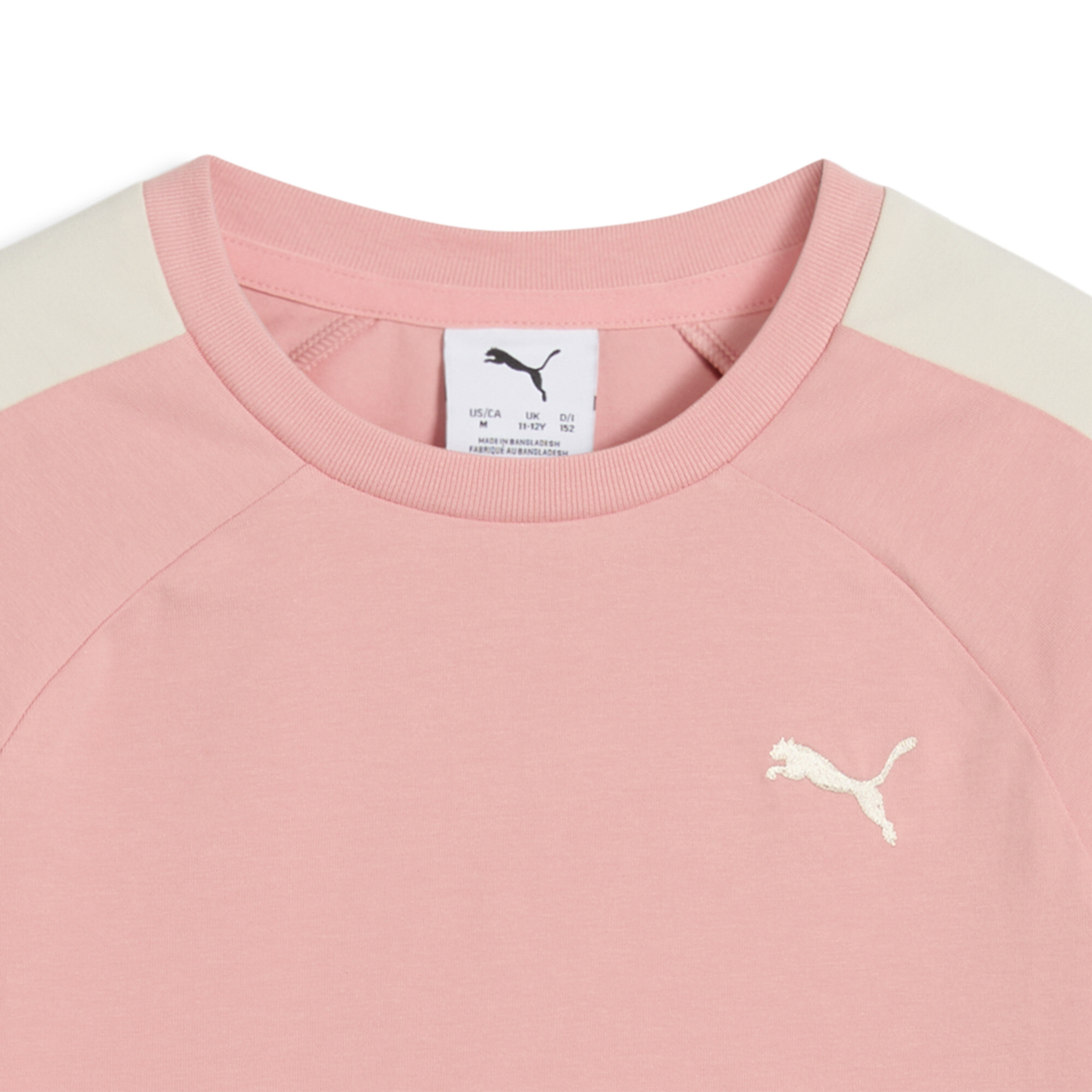 PUMA T7 Baby T-shirt, Roze