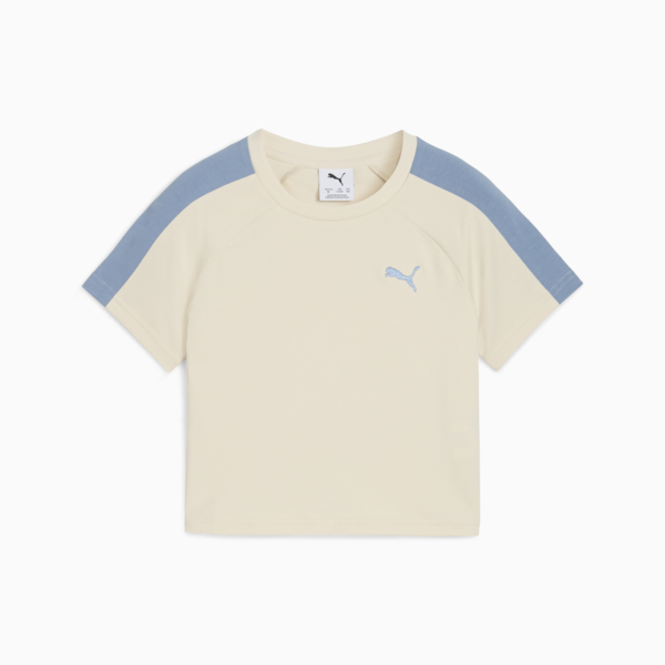 Playera corta T7 para adolescentes, Alpine Snow, large-MEX
