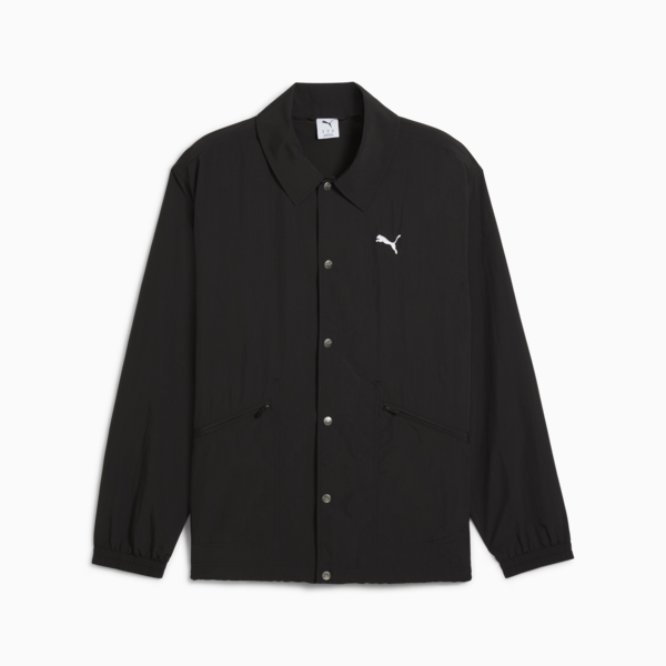 Campera holgada Wardrobe Essentials para hombre, PUMA Black, large-ARG