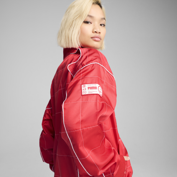 Chamarra oversize Racer, For All Time Red, large-MEX