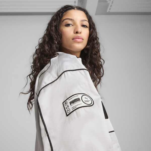 ARCHIVE SEASONAL Relaxed Racer Jacket Unisex, Glacial Gray, large-MEX