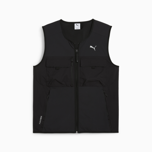 Chaleco cargo PUMATECH para hombre, PUMA Black, large-ARG