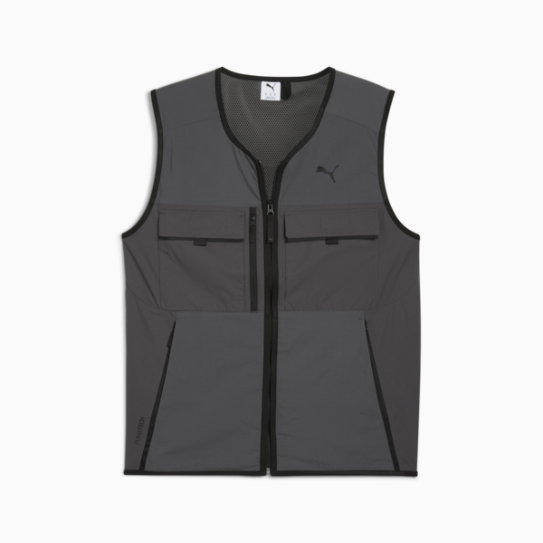 PUMATECH Cargo Vest Men, Dusky Gray, large-ZAF