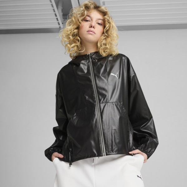Campera rompeviento WARDROBE Essentials para mujer, PUMA Black, large-ARG