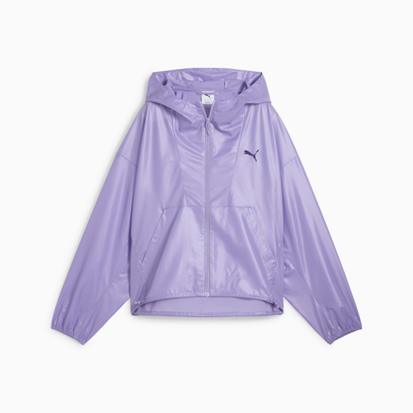 Chamarra rompeviento WARDROBE Essentials para mujer, Lavender Alert, large-MEX