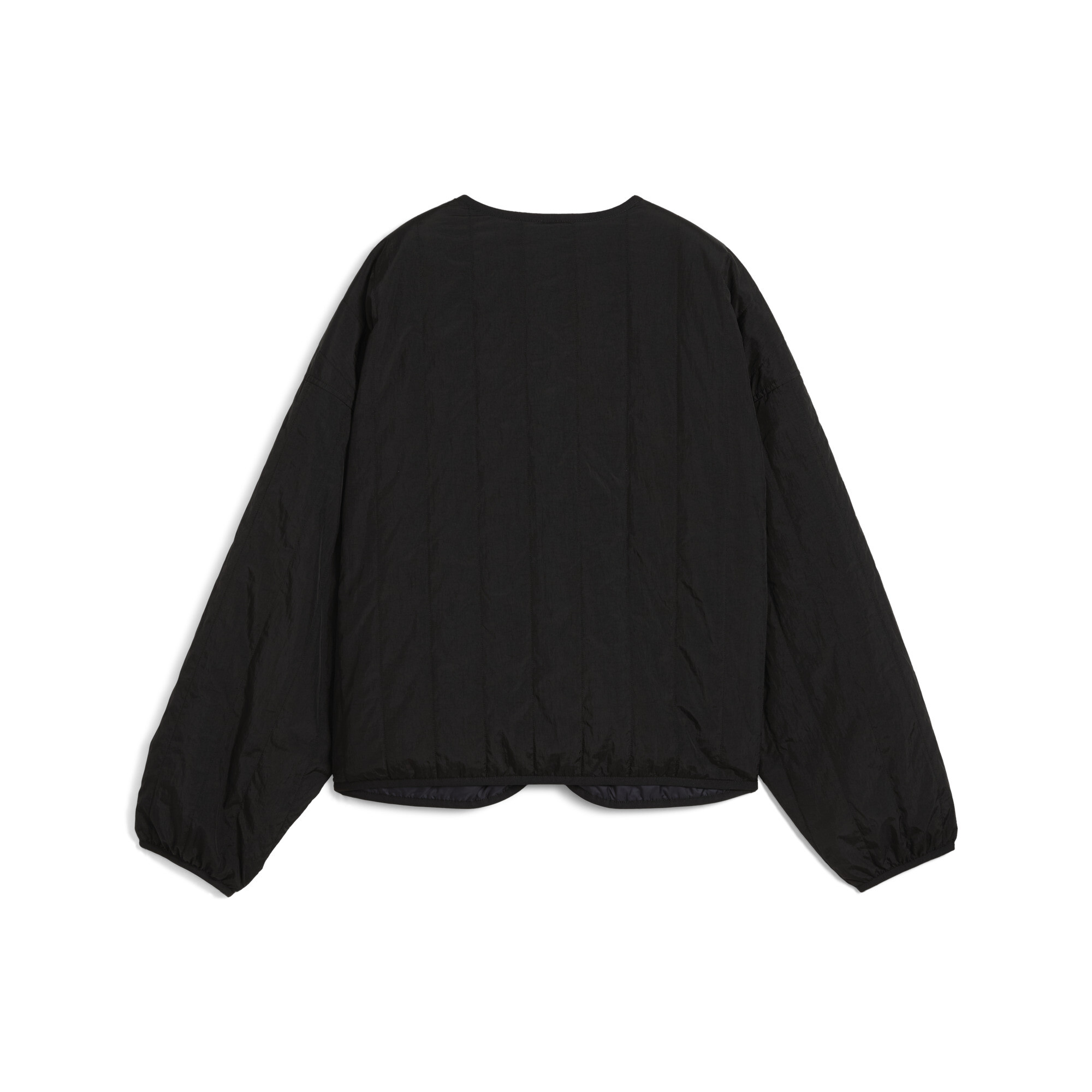 PUMA GARDEROBE ESS Relaxed Reversible Liner jack voor Dames, Zwart