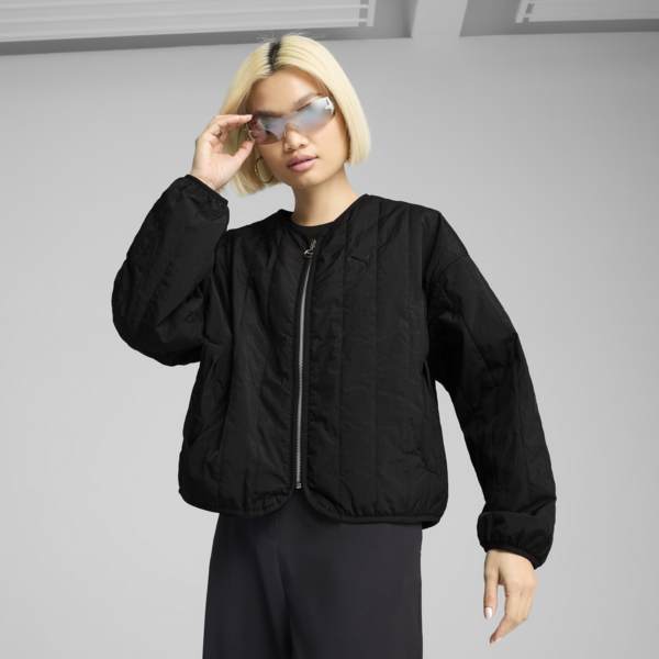 Campera reversible WARDROBE Essentials para mujer, PUMA Black, large-ARG
