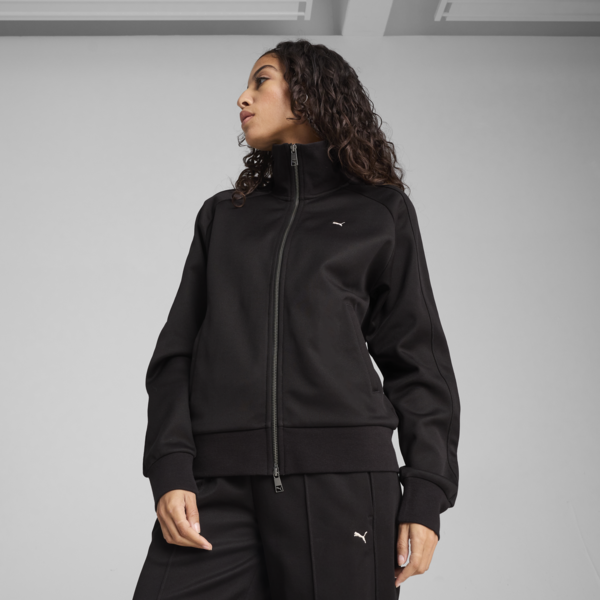 Chamarra T7 para mujer, PUMA Black, large-MEX