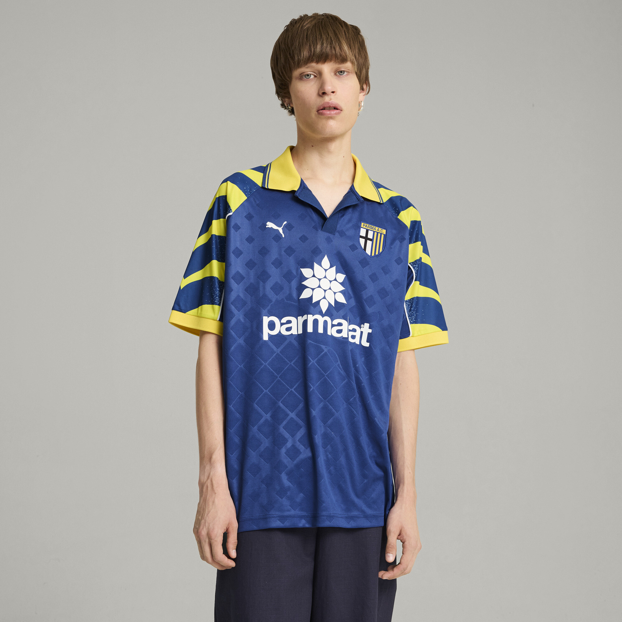 Puma X PARMA CALCIO Jersey Unisex, Blue, Size S, Clothing