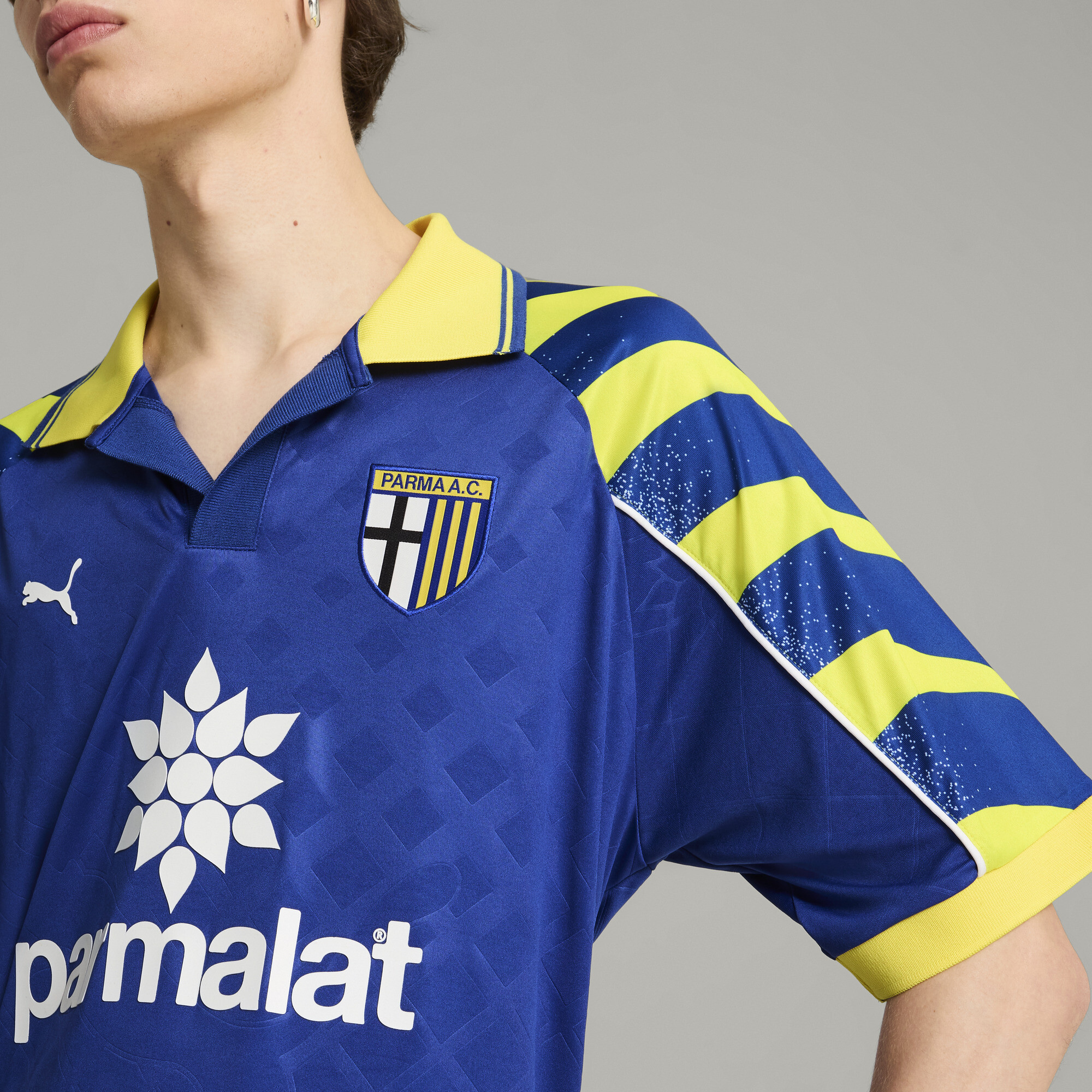 Puma X PARMA CALCIO Jersey Unisex, Blue, Size S, Clothing